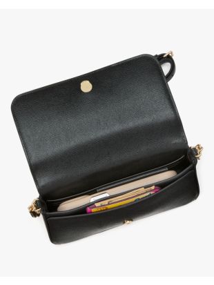 Devin Embellished Flap Chain Wallet