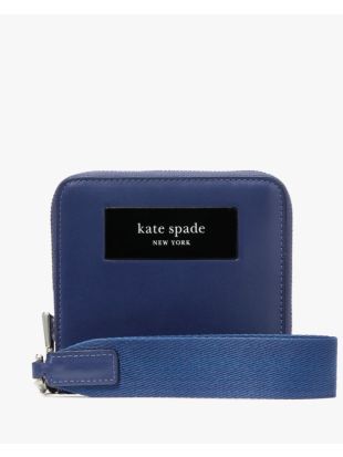 Label Small Compact Webbed Wristlet
