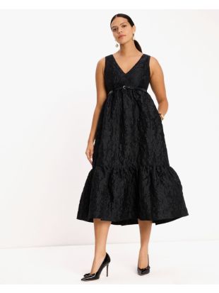 Fall Garden Midi Dress