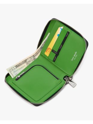 Label Small Compact Webbed Wristlet