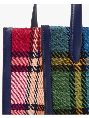 Manhattan Grand Plaid Tweed Small Tote