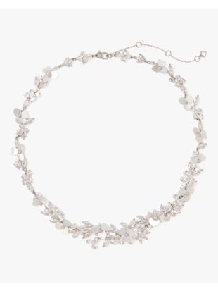 Precious Pansy Statement Necklace